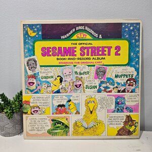 Sesame Street 2 - The Official Sesame Street Book‑and‑Record Album, Vinyl, 1971